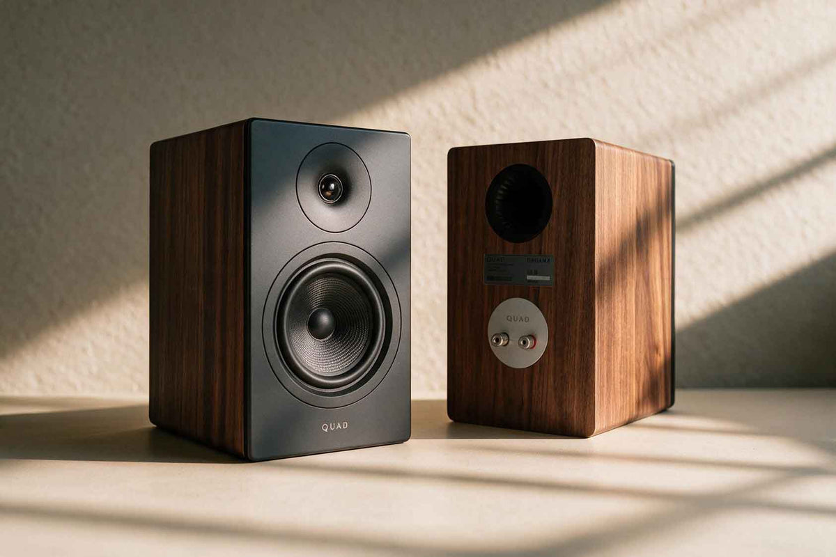 QUAD Launches Elegan 1 and Elegan 2: Accessible Standmount and Floorstander Speakers