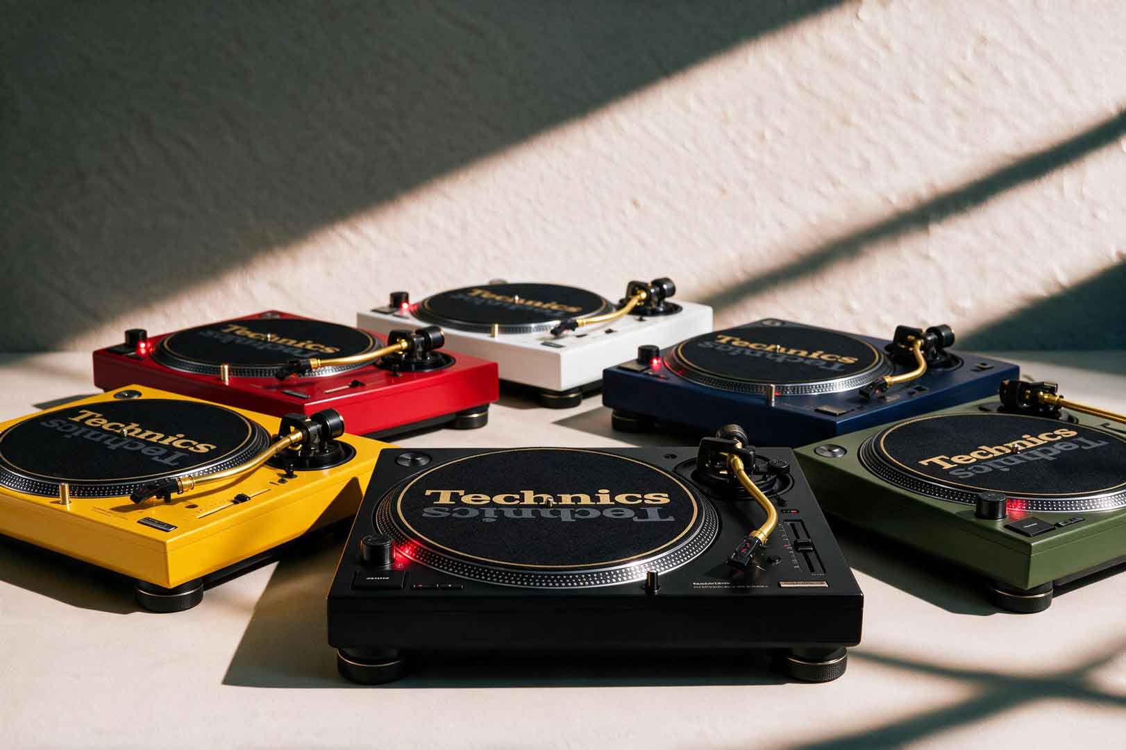 Technics Runs Its 50th-Anniversary Playbook Again for the SL-1200's 55th: 12,000 Units, Seven Colours, Gold Tonearm — and No Confirmed Price