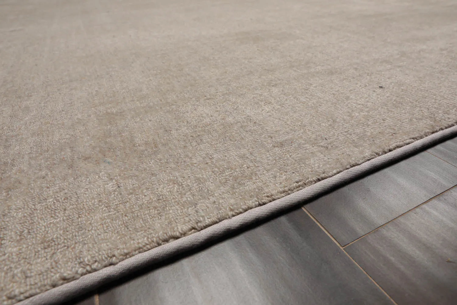 LoomBloom Multi Sizes Taupe Hand Tufted Contemporary Textured New Zealand Wool Oriental Area Rug