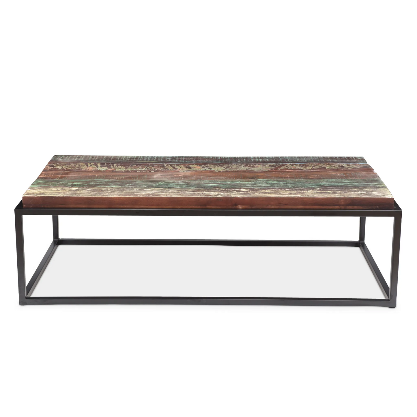 Asam Coffee Table with Solid Reclaimed Wood Top