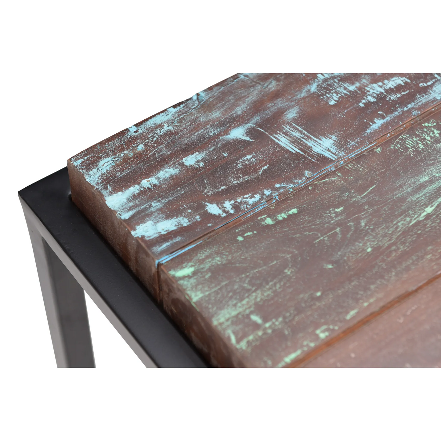 Asam Coffee Table with Solid Reclaimed Wood Top