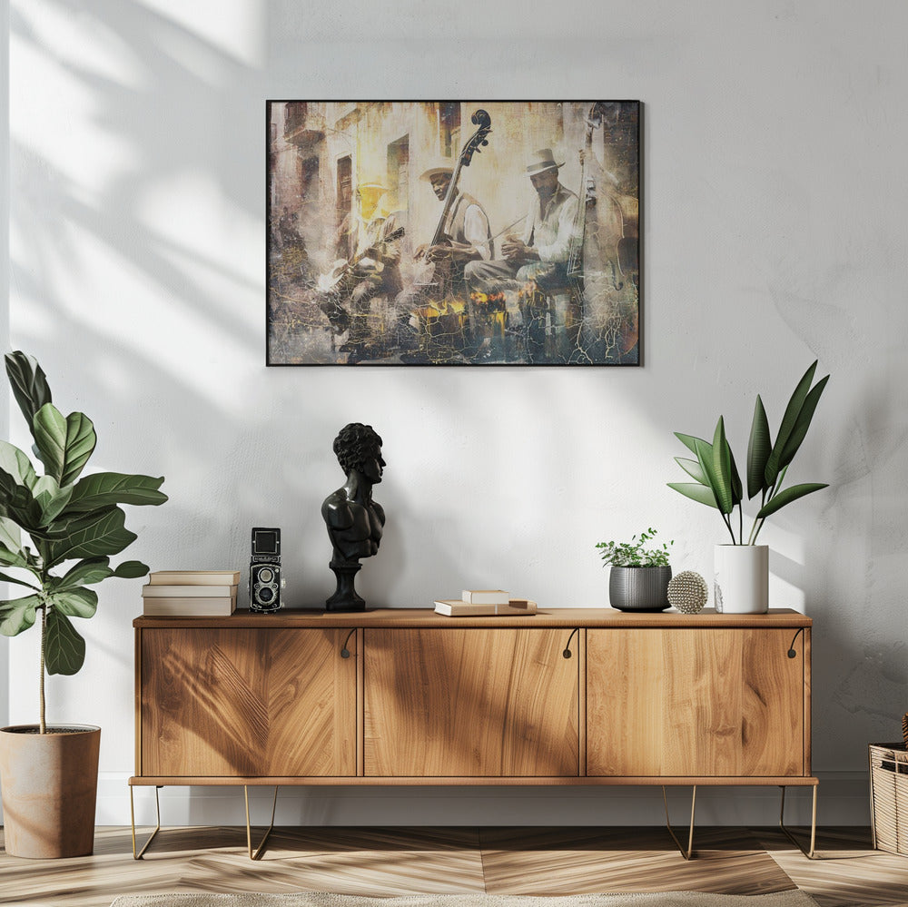 “Jazz Band” Wall Art by Rafal Kulik