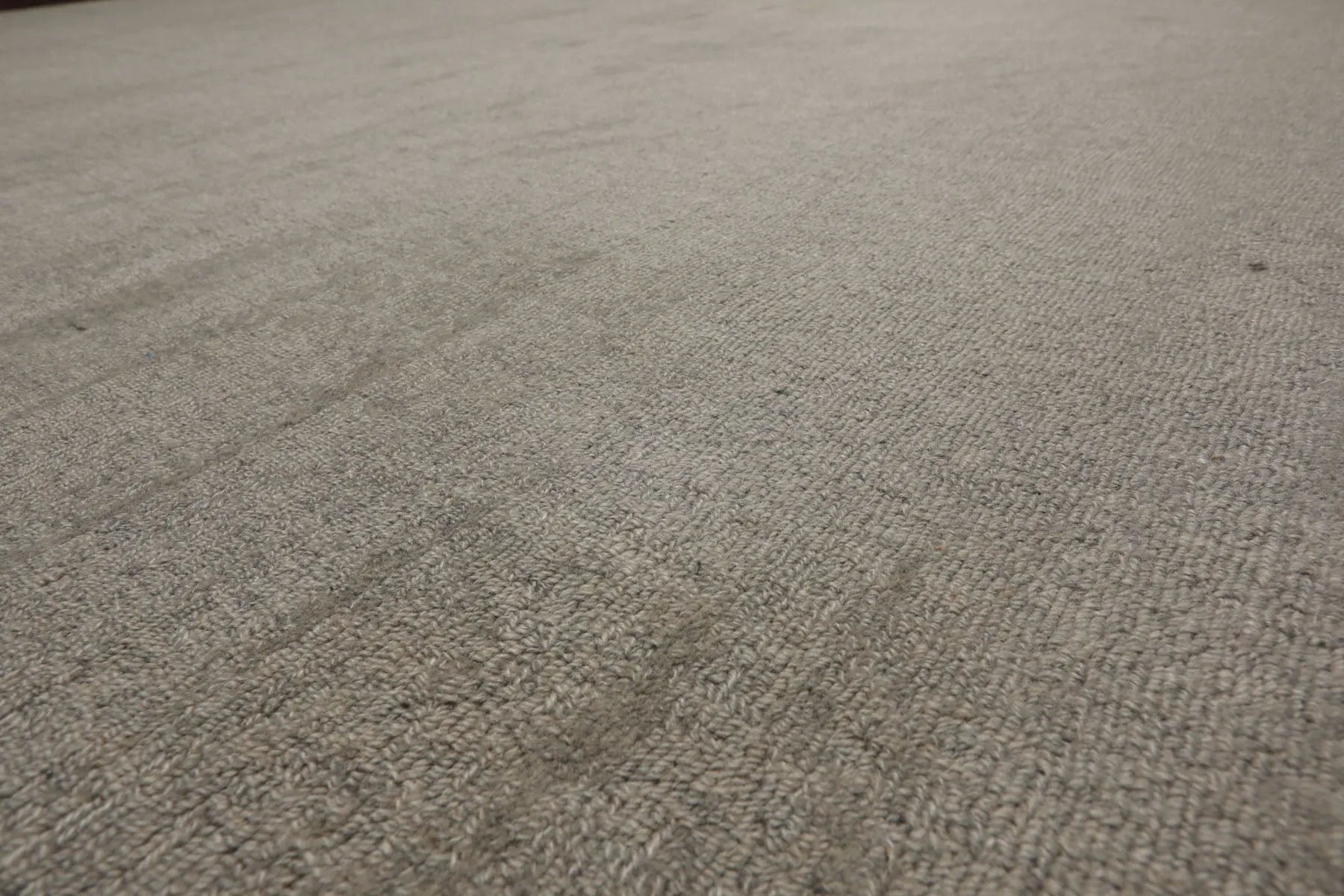 LoomBloom Multi Size Mossy Gray Hand Tufted Contemporary Textured Boho New Zealand Wool  Oriental Area Rug