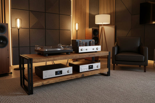 Timbergirl Handcrafted Reclaimed Wood and Metal Bench with Shelf