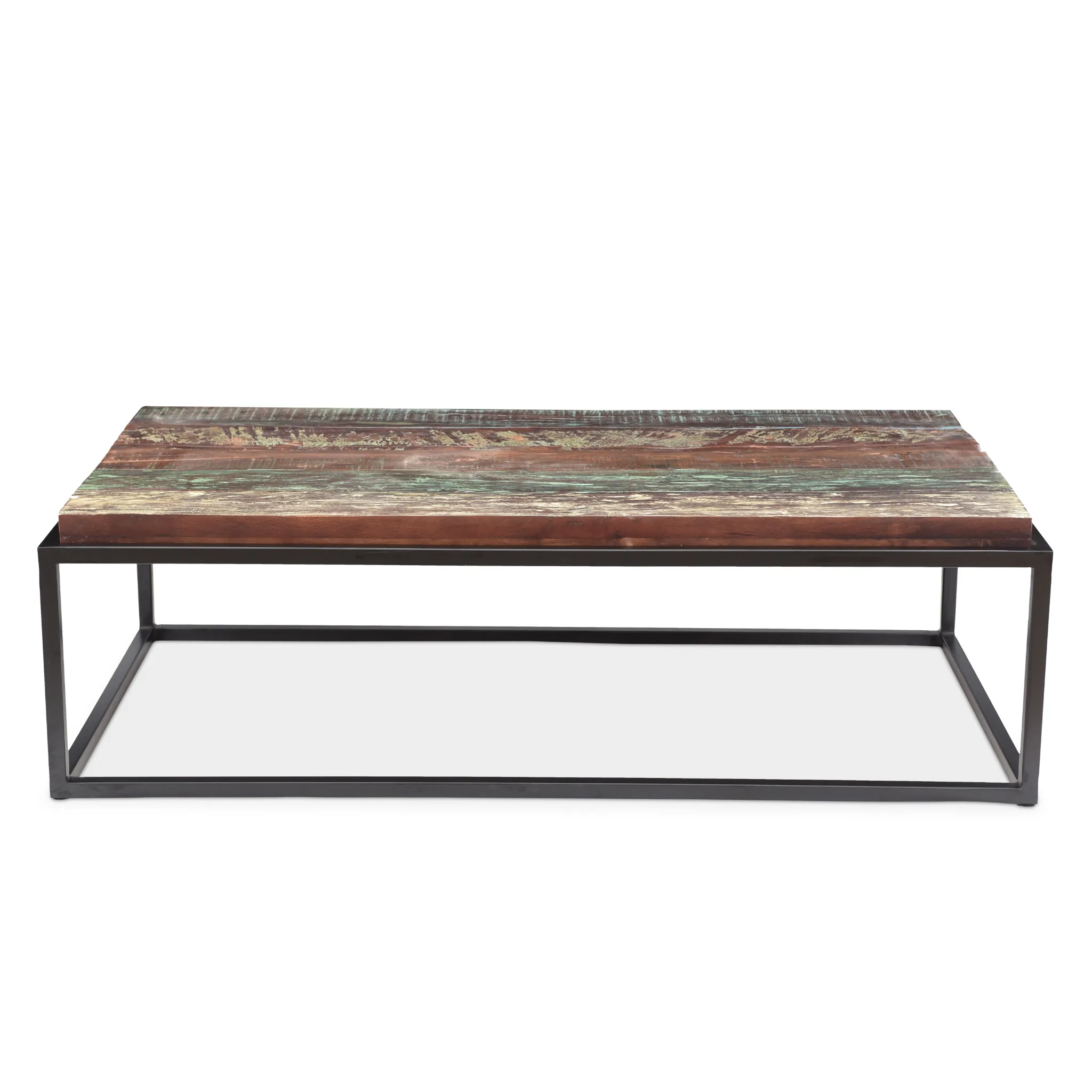 Asam Coffee Table with Solid Reclaimed Wood Top