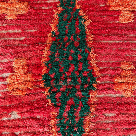 Asad Vintage Moroccan Rug | 2’8” x 6’9”