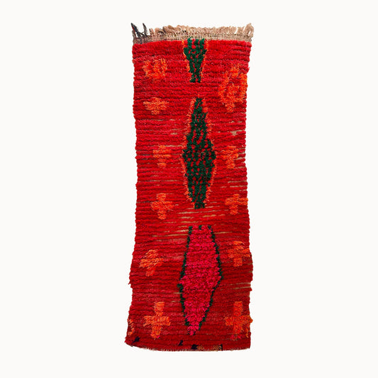 Asad Vintage Moroccan Rug | 2’8” x 6’9”