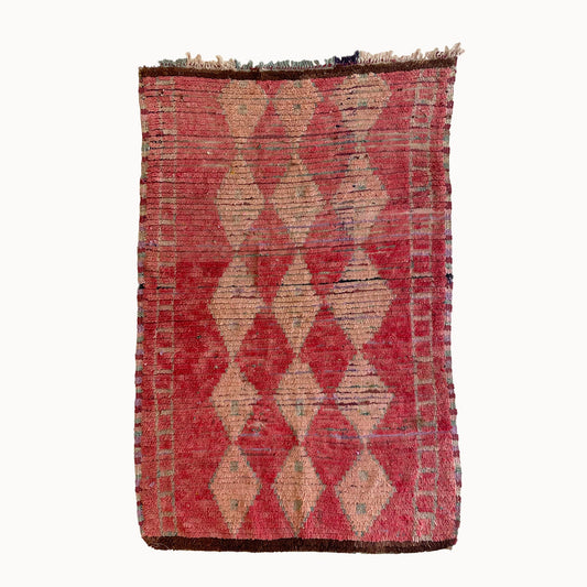 Lily Vintage Moroccan Rug | 4' x 5’6”