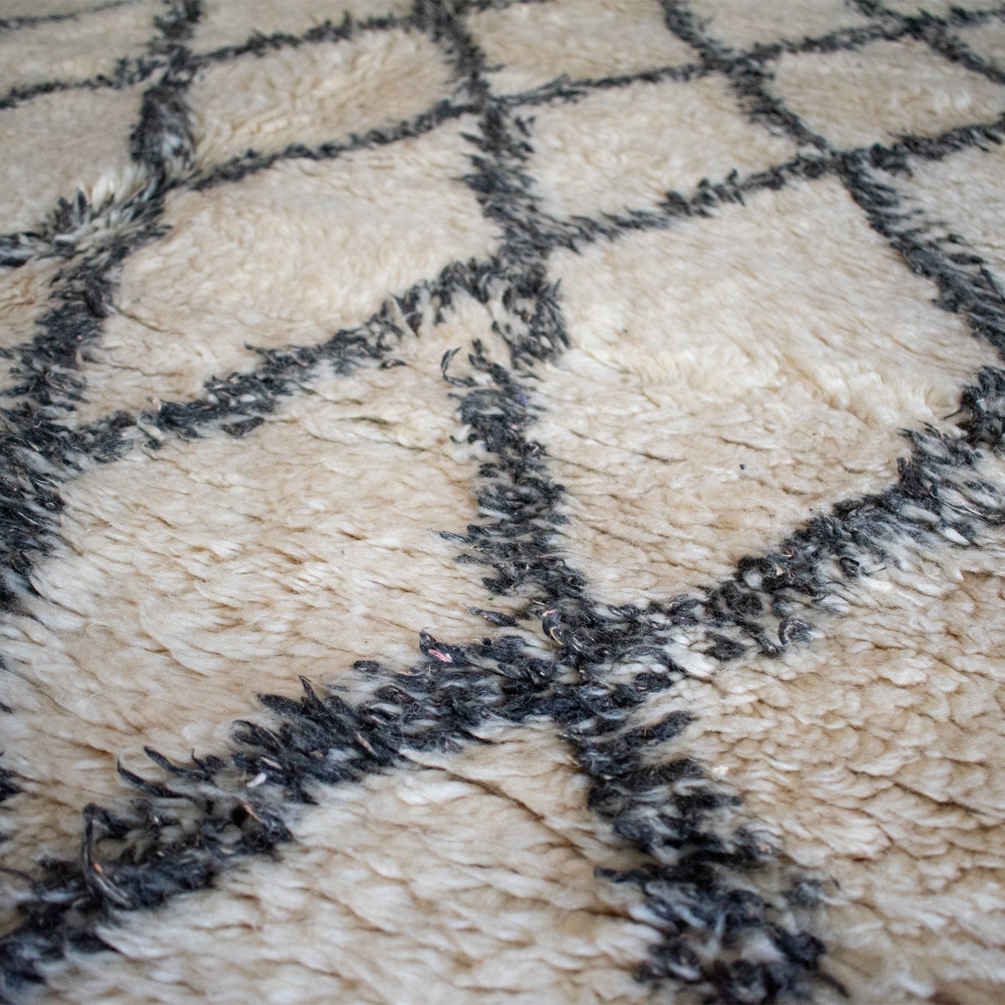 Elspeth Vintage Moroccan Beni Ourain Rug | 6' x 10'