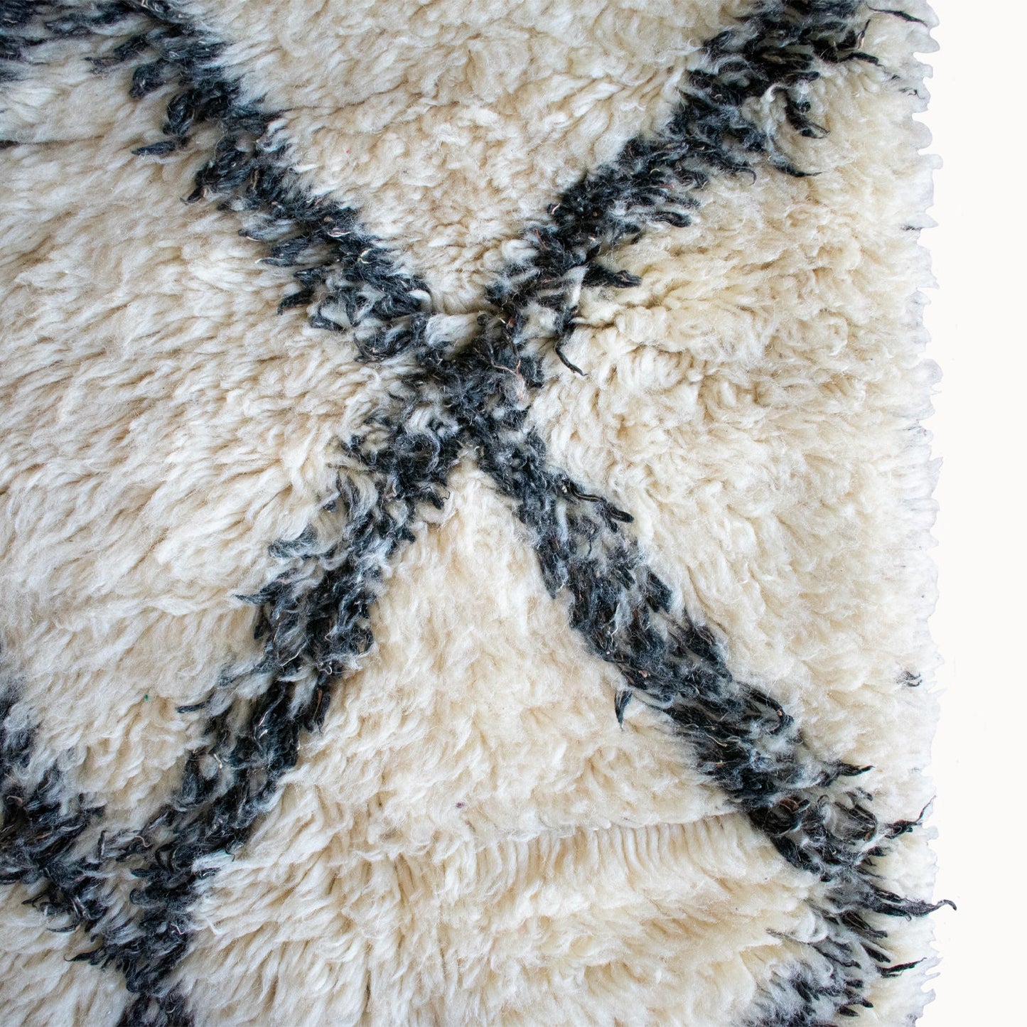 Elspeth Vintage Moroccan Beni Ourain Rug | 6' x 10'