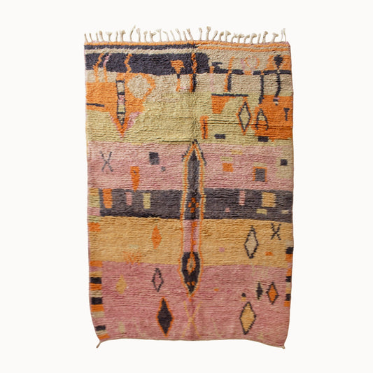 Ilsy Vintage Moroccan Rug | 5'3" x 8'