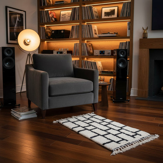 Contemporary Moroccan Mini Rug | 2' x 3'2"