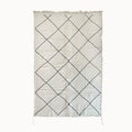 Tim Contemporary Moroccan Flatweave Rug | 6'5" x 9'4"
