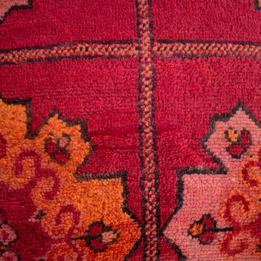 Handwoven Moroccan Rug Pouf
