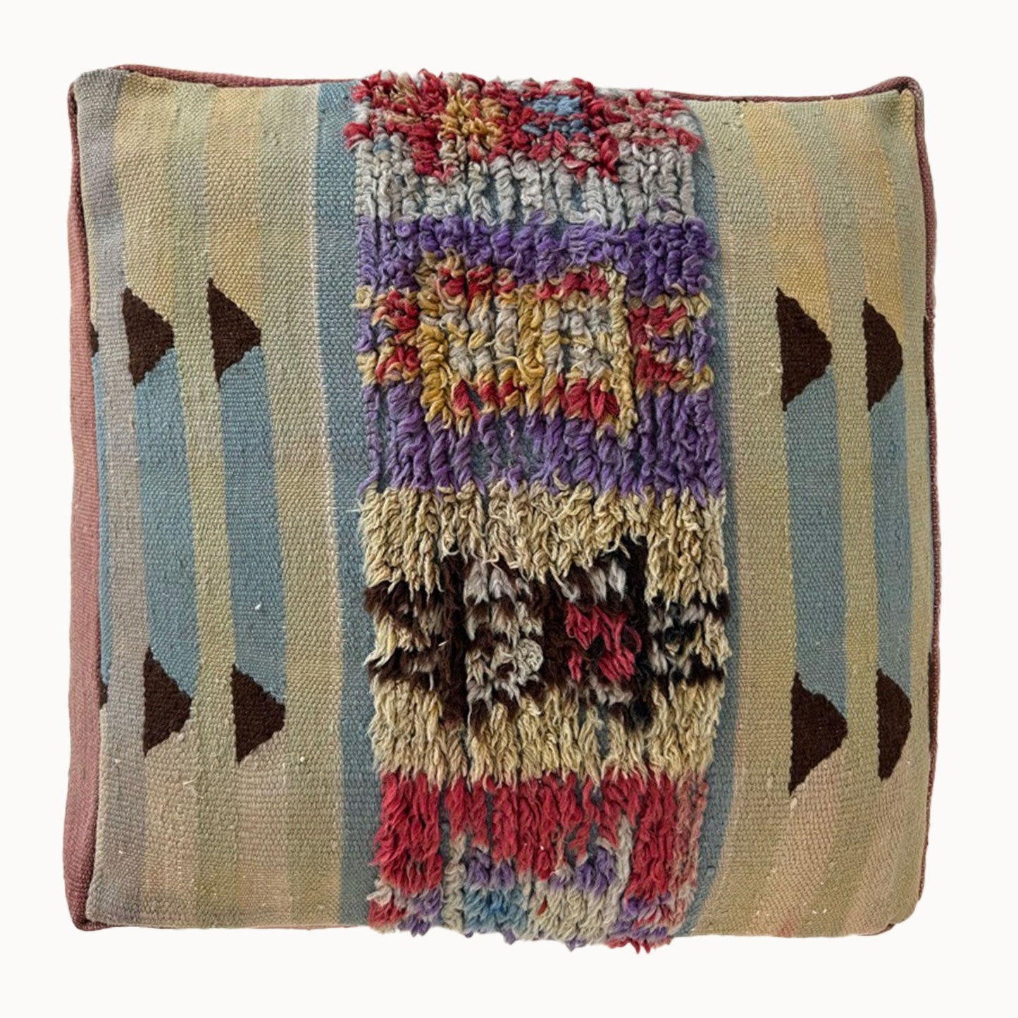 Dahlia Handwoven Glaoui Ottoman Pouf