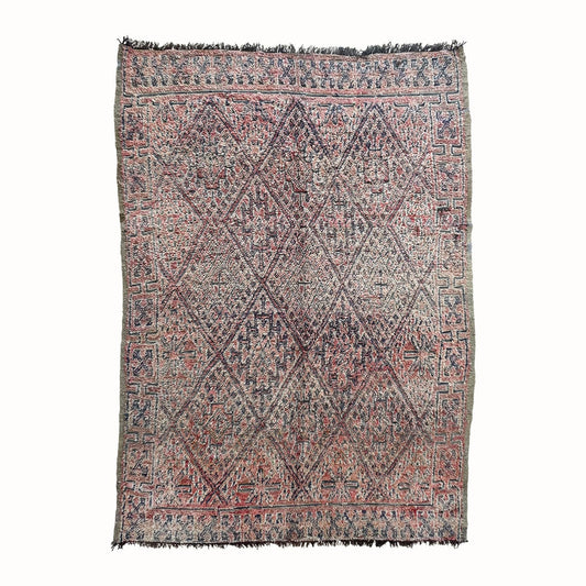 Emory Vintage Moroccan Beni Mguild Rug | 7’ x 10’