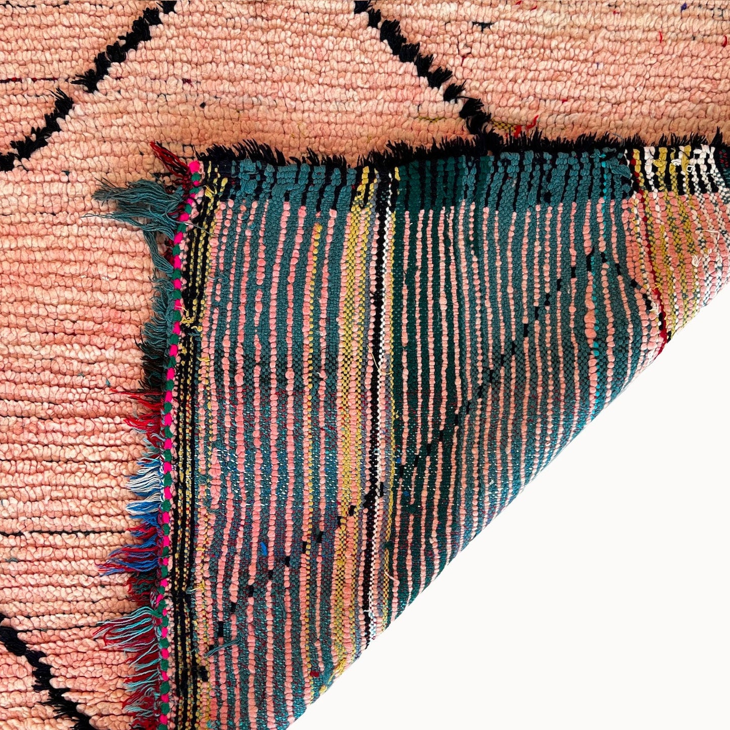 Elmahi Vintage Moroccan Runner Rug | 3’6” x 6’10”