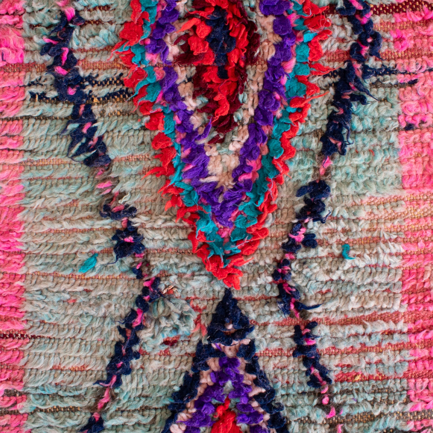 Jean Vintage Moroccan Runner Rug | 3’5” x 7’7”