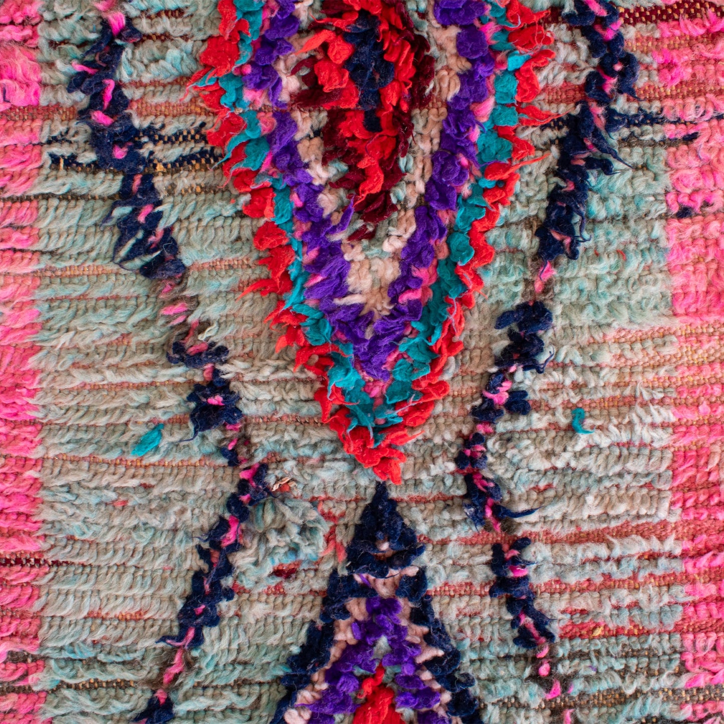 Jean Vintage Moroccan Runner Rug | 3’5” x 7’7”