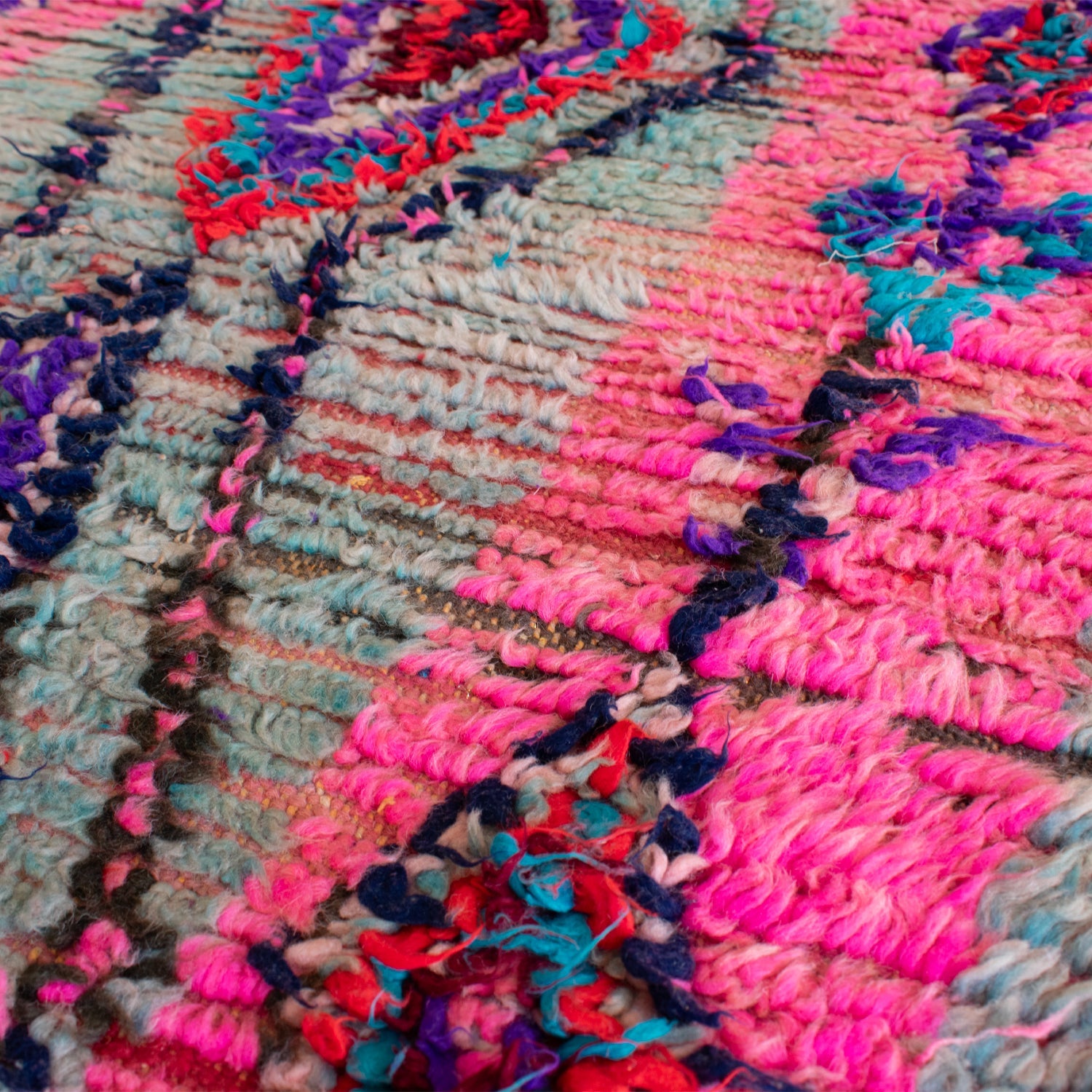 Jean Vintage Moroccan Runner Rug | 3’5” x 7’7”