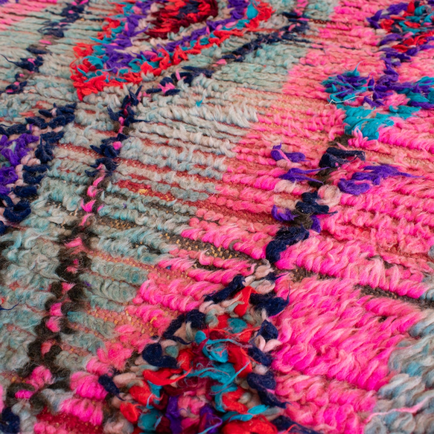 Jean Vintage Moroccan Runner Rug | 3’5” x 7’7”