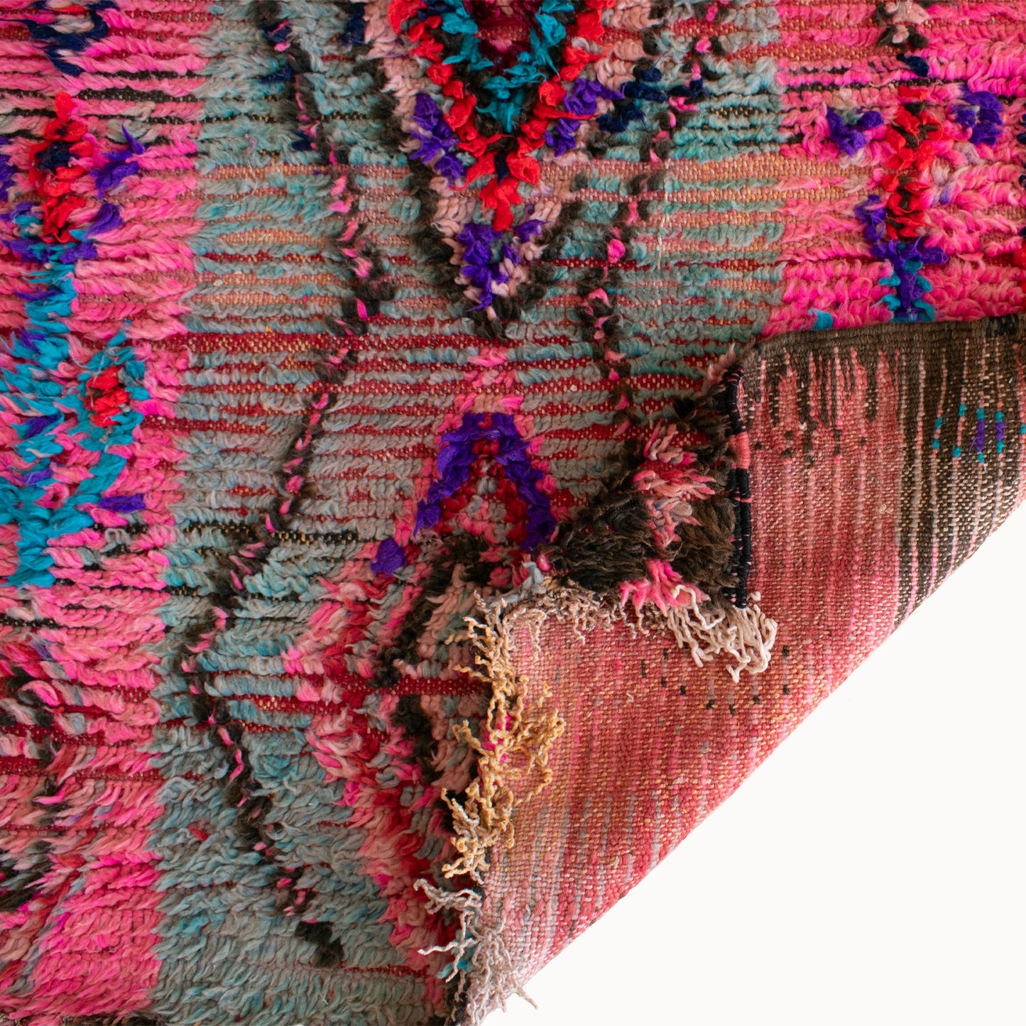 Jean Vintage Moroccan Runner Rug | 3’5” x 7’7”