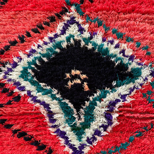 Leilani Vintage Moroccan Runner Rug | 3’8” x 8’6”