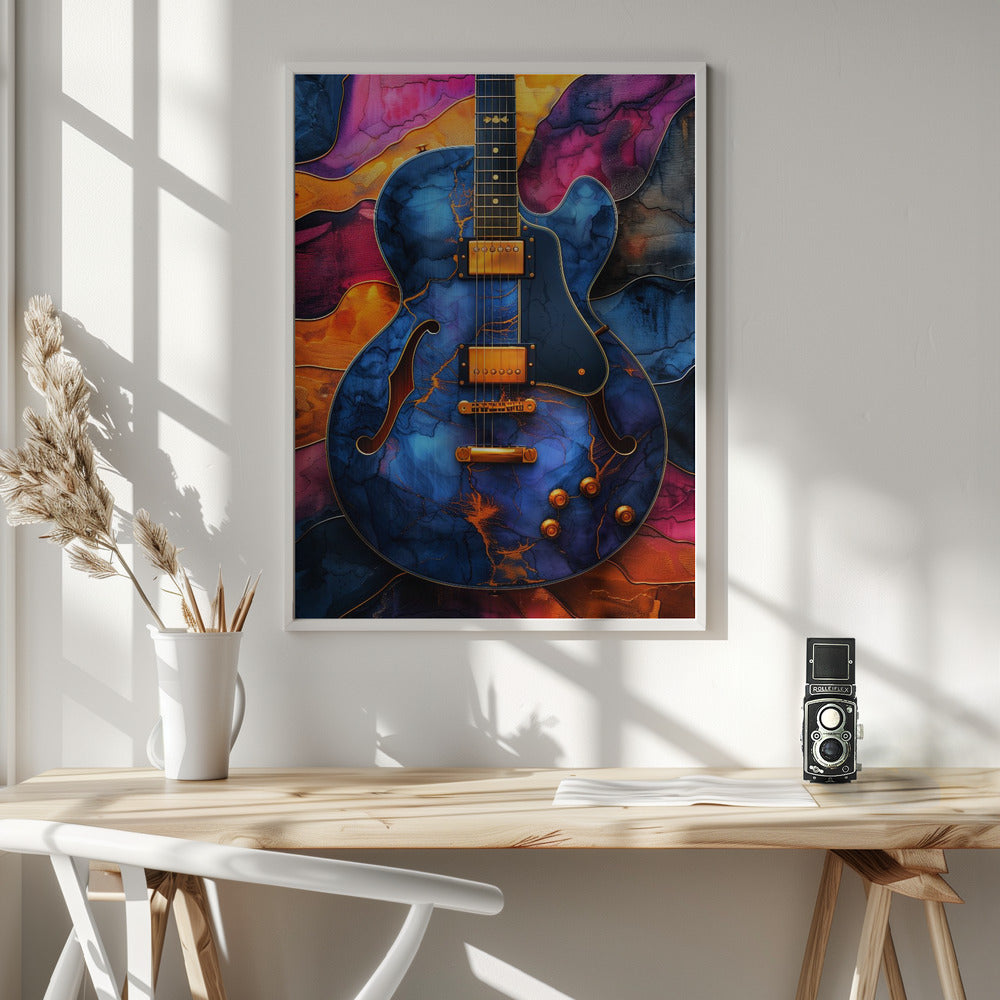 Music Guitar 5 Canvas Print