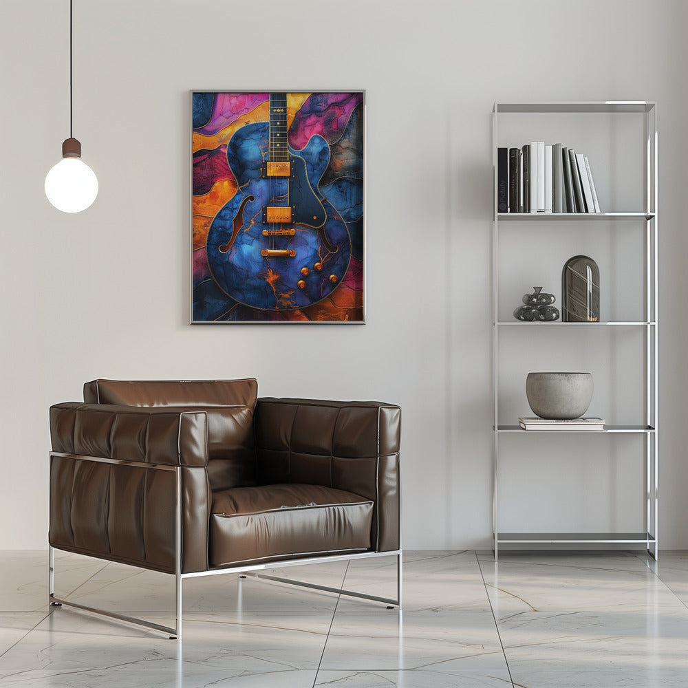 Music Guitar 5 Canvas Print