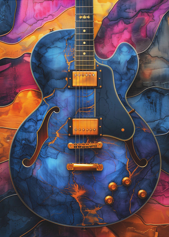 Music Guitar 5 Canvas Print