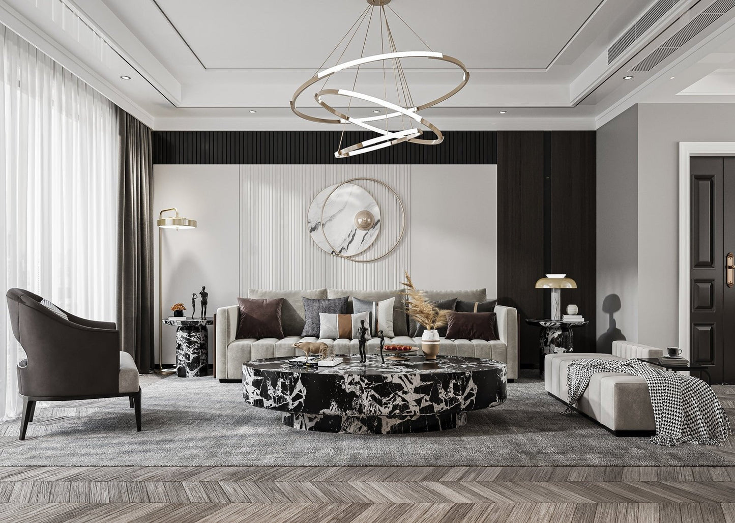 Romolo Oval Coffee Table